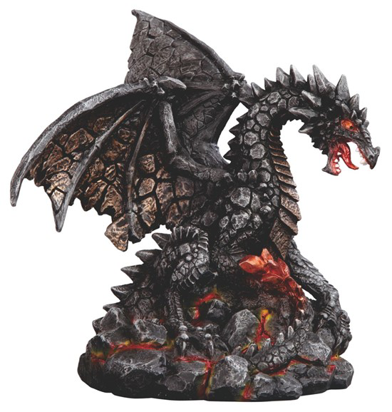Dragon SL on Volcano 8"H