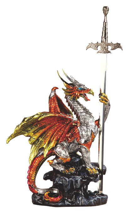 Dragon/Sword RD 18"H