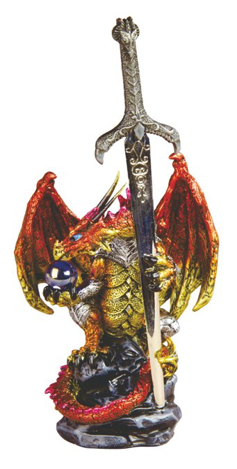 Dragon/Sword RD 5"H
