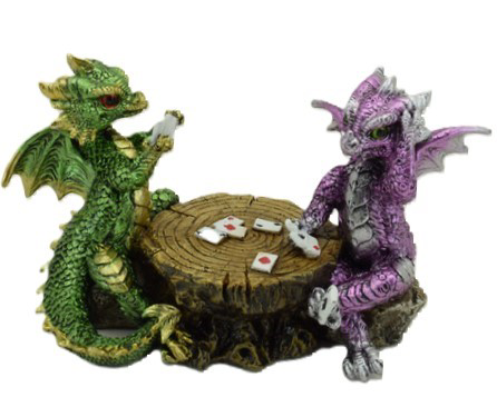 Dragons Playing Chase 6 1/2"W