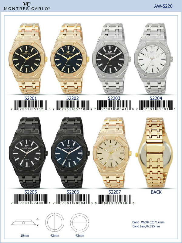 Gold Octagon Case Watch