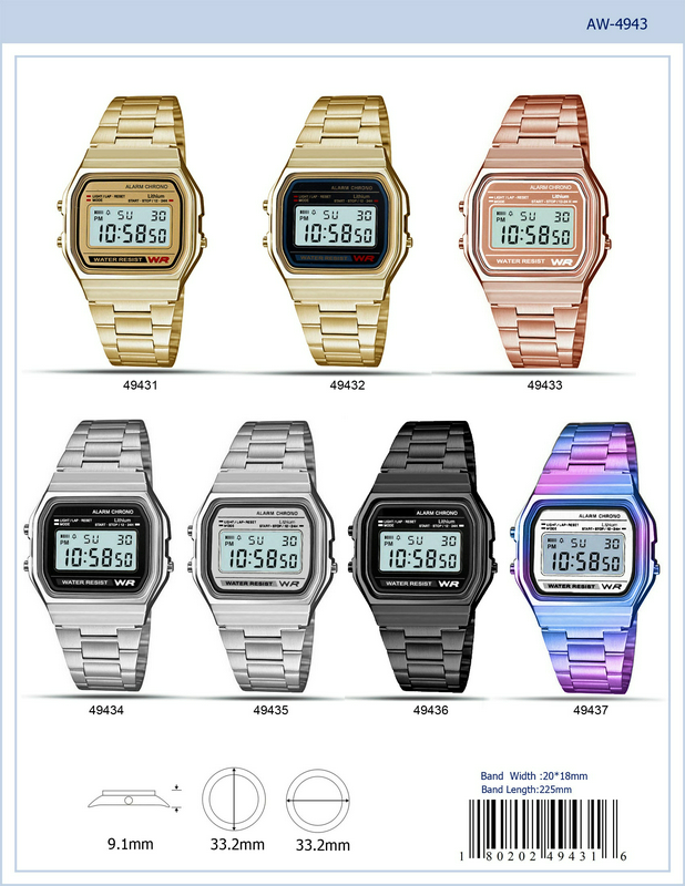 Retro Sport LCD Watch
