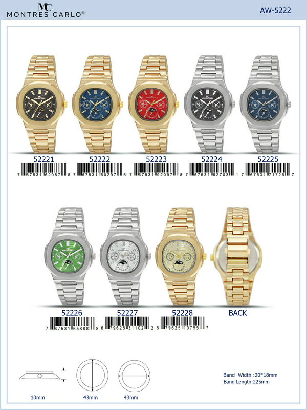 Silver Classic Timepiece