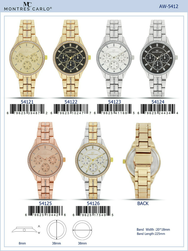 Silver Metal Dress Watch