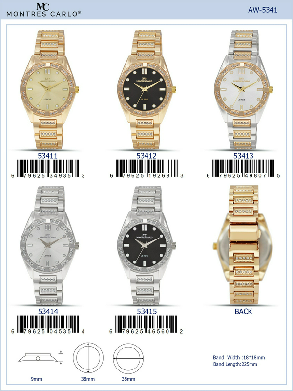 Sunray Dial Gold Watch