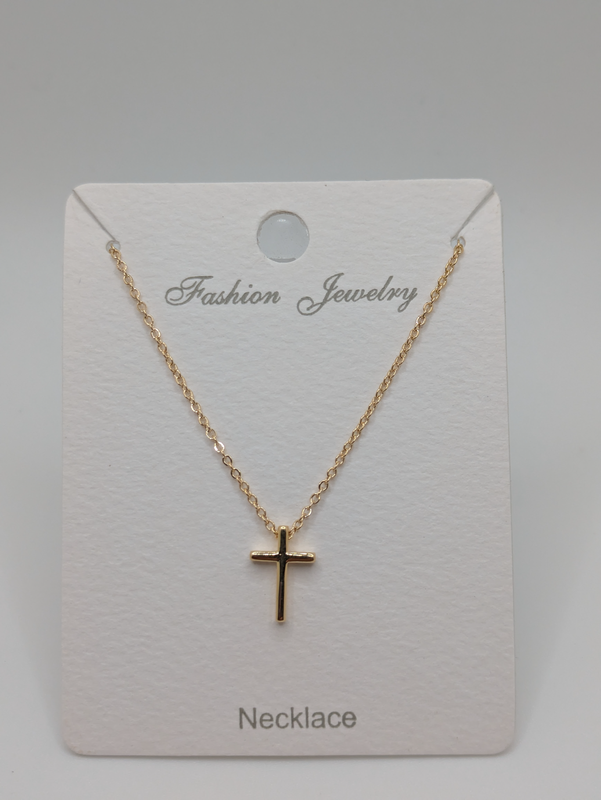 Gold Cross Necklace