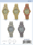 Iced Out Silver Watch