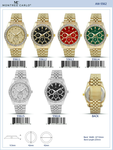 Red Dial CZ Watch