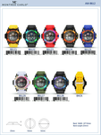 Red Digital Sports Watch