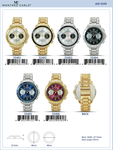 Silver Metal Band Classic Watch