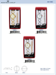 Two-Tone Metal Watch & Bracelet Set
