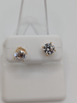 Gold & Diamond Earrings
