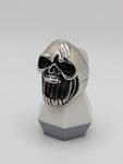 Steel Screaming Skull Ring Style 1